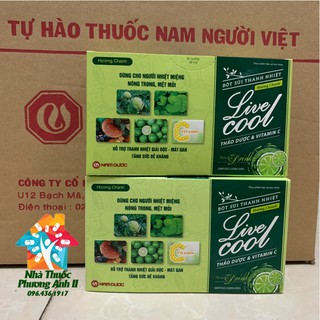 Bột sủi thanh nhiệt Live Cool