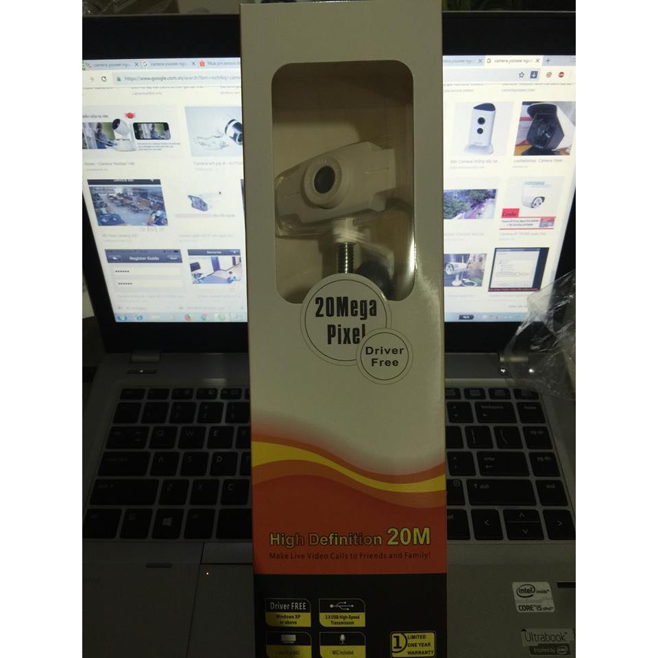 Webcam Bencom có mic -độ phân giải cao - chính hãng