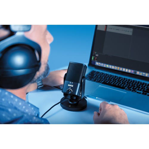 Micro thu âm Rode NT USB MINI - micrô hoàn hảo cho các game thủ, podcast, nhạc sĩ, streamer - Bảo hành 12 tháng