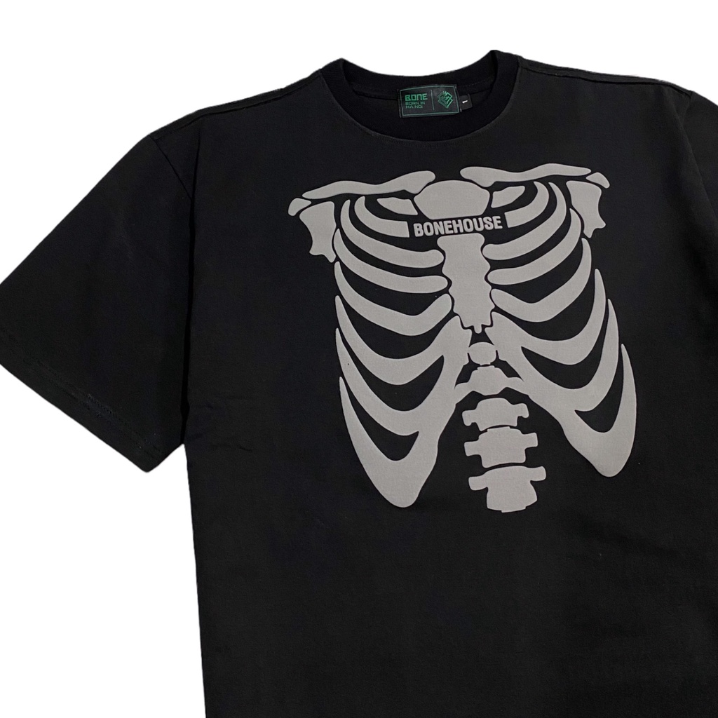 Áo thun unisex BONE GRAY Tee , áo phông T-shirt nam nữ unisex BONE HOUSES