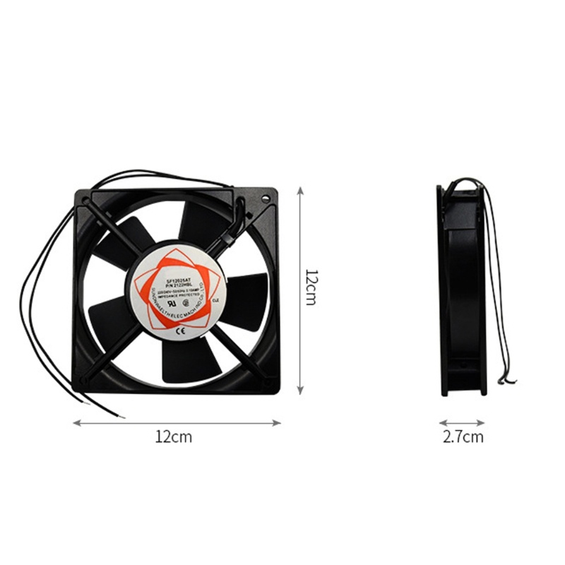 Quạt Tản Nhiệt Tốc Độ Cao 0.10A Cho Máy Ấp Trứng Kỹ Thuật Số