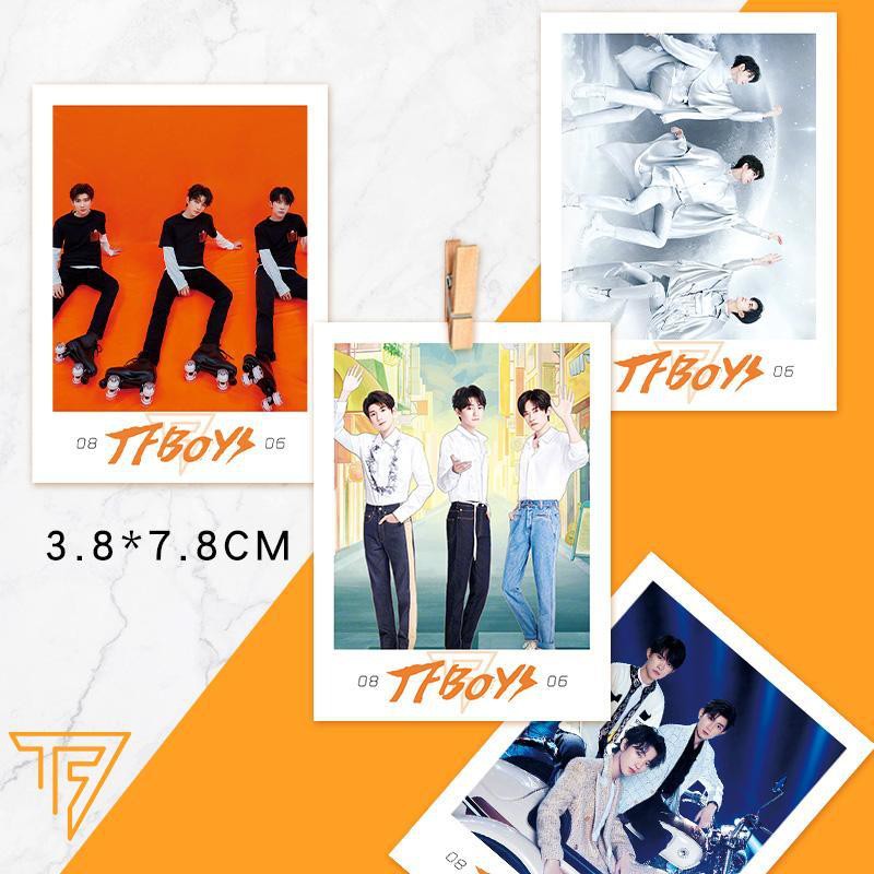 Set 45 Tấm Ảnh In Hình Nhóm Nhạc TFBOYS Độc Đáo