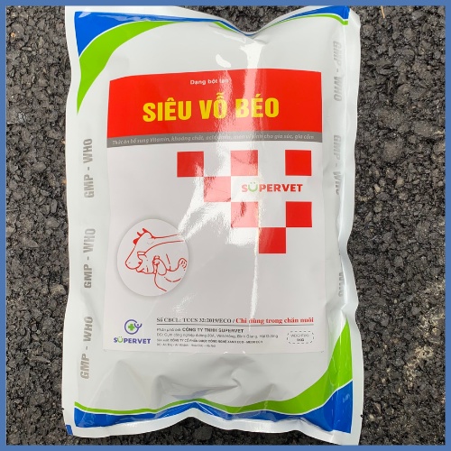 Vỗ Béo Vật Nuôi Chuẩn Công Ty SuperVet Bổ Sung Dinh Dưỡng Giúp Giảm Còi Cọc Gia Súc Gia Cầm Mau Lớn