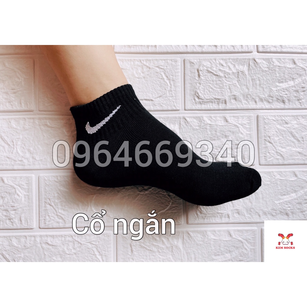 Tất Thể Thao Nike CỔ NGẮN 10-12cm