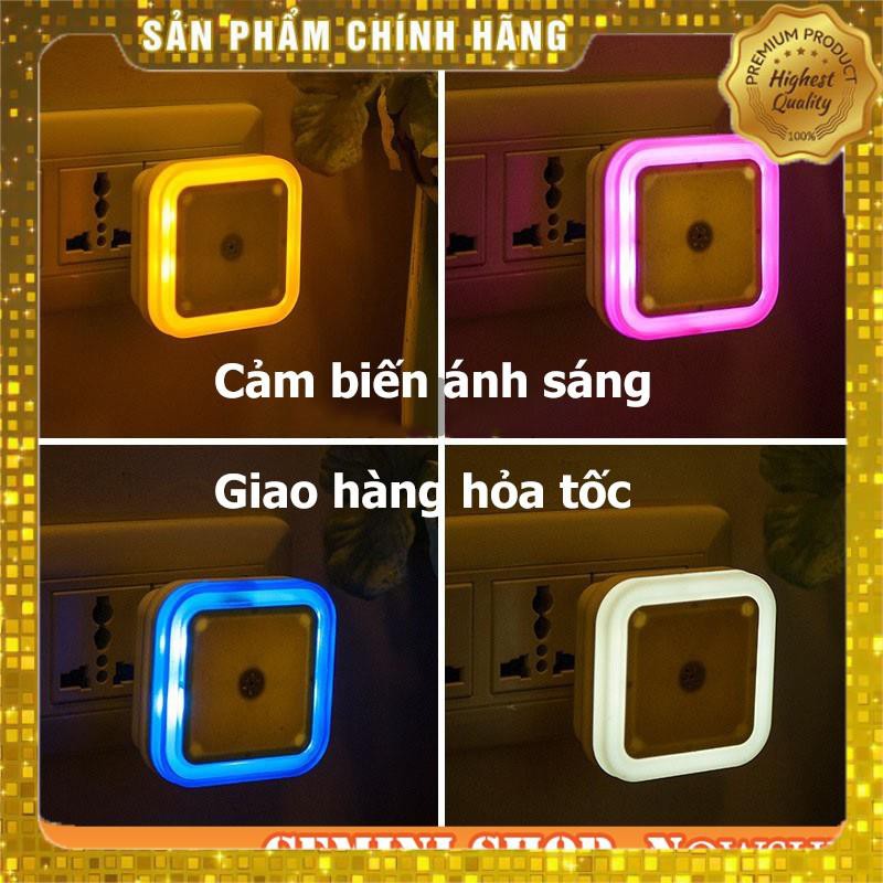 Đèn ngủ cảm ứng tự động tắt mở đèn ngủ vuông chất lượng cao lamp 216 SunshineTOY