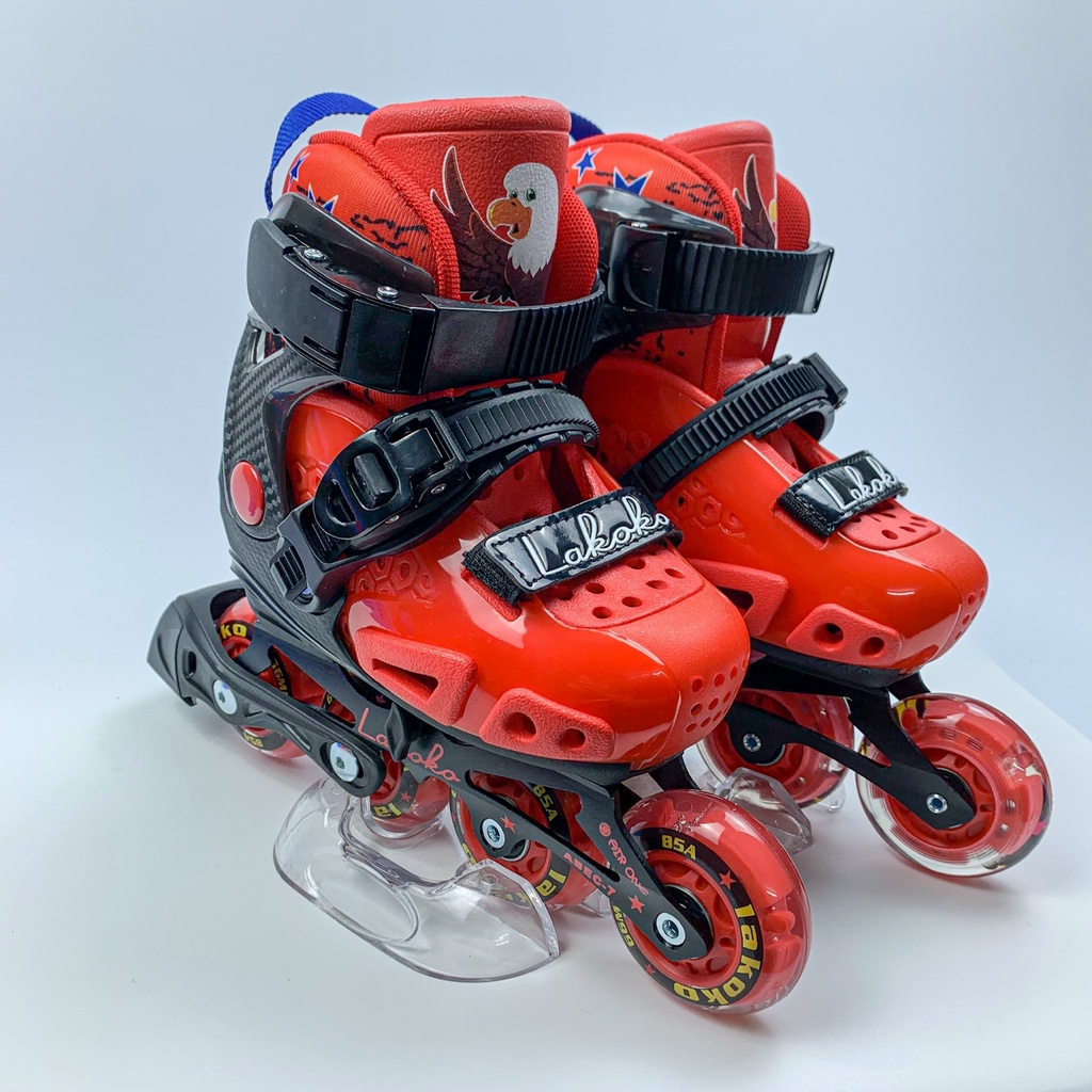 Giày patin Lakoko phiên bản giới hạn dành cho trẻ em 8 bánh phát sáng