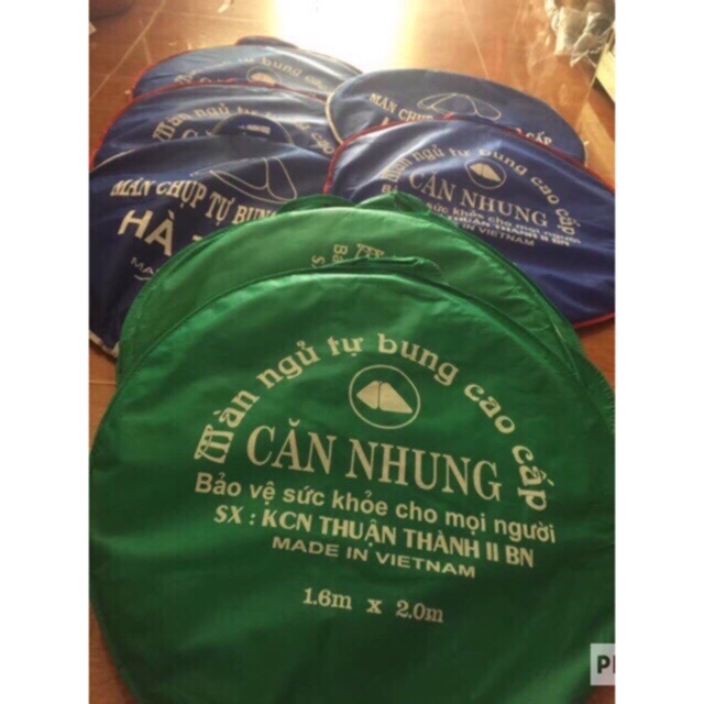 (Rẻ Vô Địch) Mùng Tự Bung - Màn Tự Bung Cao Cấp 1m2 1m6 1m8 2m2