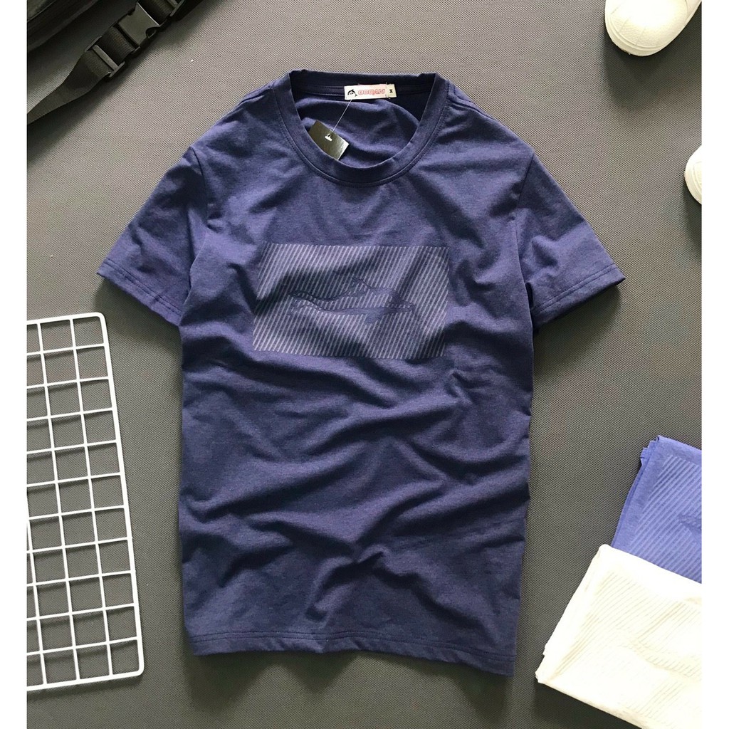 Áo thun nam cổ tròn hình cá heo in dập cao cấp KENSTORE89 ATP020 | BigBuy360 - bigbuy360.vn