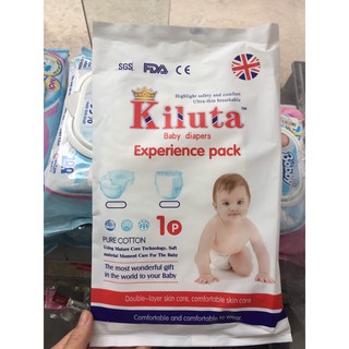 Bỉm Dán Kiluta xuất Anh Quốc S70/XL44/M60/L52 ( Lẻ miếng)
