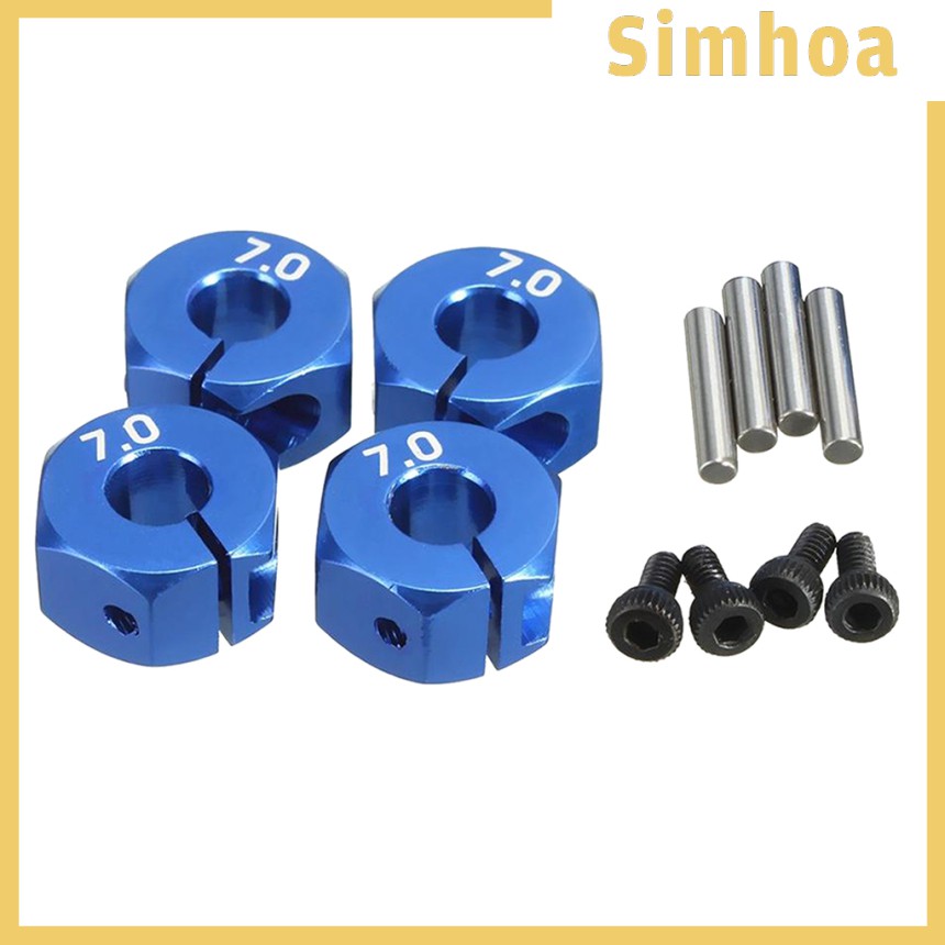 RC Bộ 4 Trục Bánh Xe Ô Tô Đồ Chơi Tỉ Lệ 1: 10 Hsp 12mm