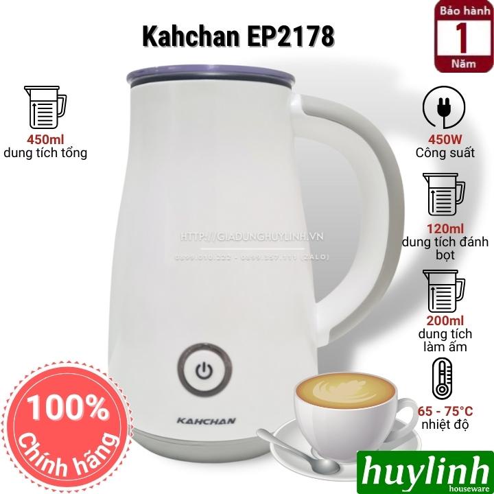 Máy đánh sữa tạo bọt Kahchan EP2178 - 450ml - pha cacao