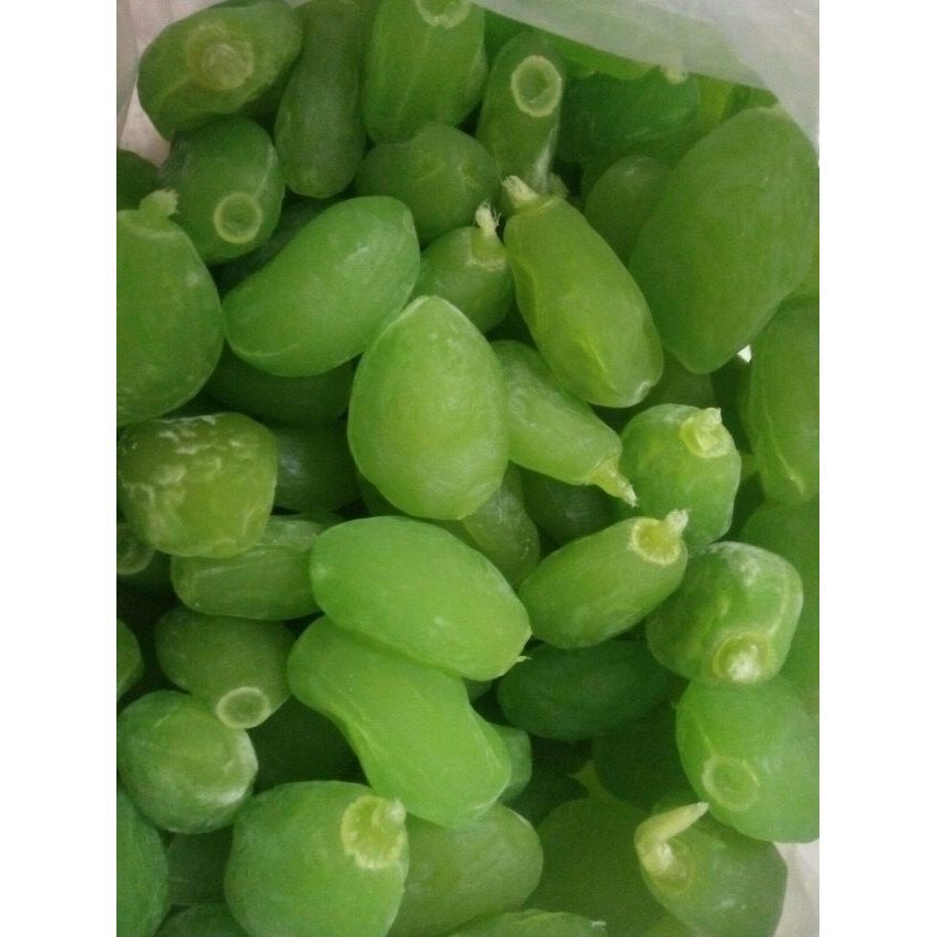 MỨT Ô MAI XÍ MUỘI ĐÀO XANH GIÒN NGON 500gr