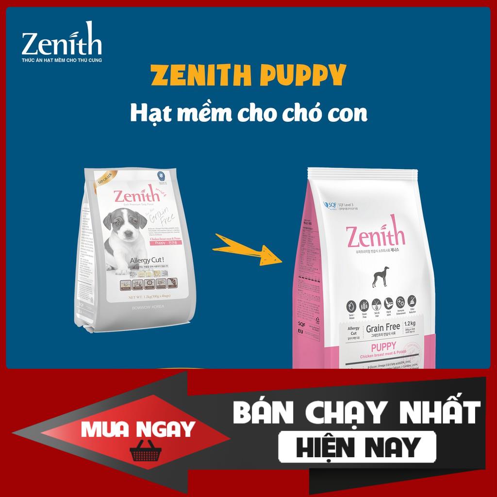 [❌GIÁ SỈ❌] [FREESHIP] Thức ăn chó Hạt mềm zenith cho chó con 1.2kg 0 ❤️