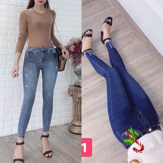 Quần jean nữ ống bó đẹp mẫu mới – fashionstar167 tt268