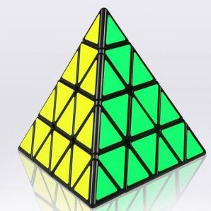 [Mã LIFETOYS1 giảm 30K đơn 99K] Rubik Biến Thể Qiyi Pyraminx 4x4. Rubic Tam Giác 4 Tầng