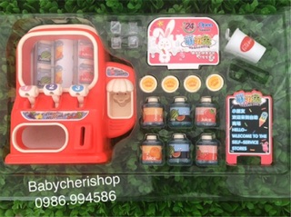 ĐỒ CHƠI QUẦY BÁN NƯỚC MINI  ( PIN )