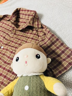 VÁY SƠ MI KẺ CARO ĐUÔI BÈO