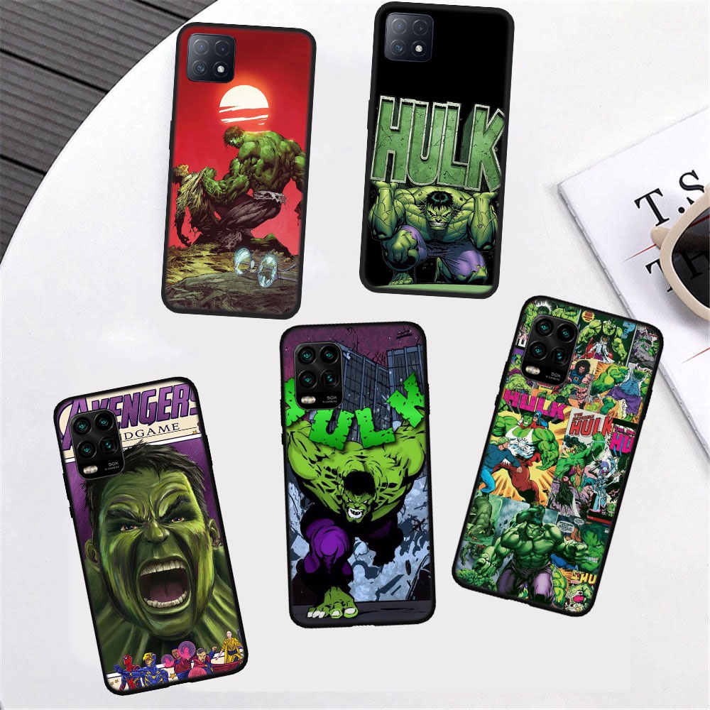 Ốp Điện Thoại Hình Hulk Marvel Cho Samsung Galaxy S10e S10 S9 S8 Plus Lite S7 Edge LPS54