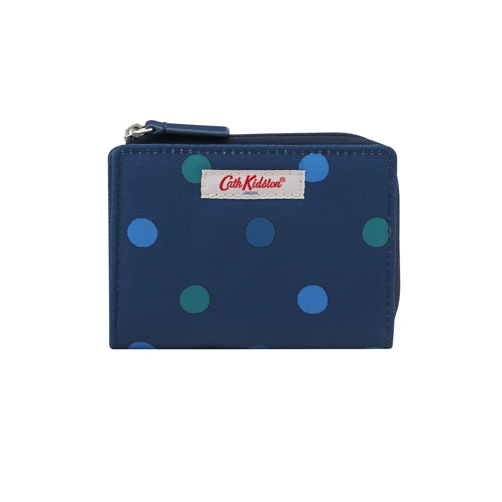 Cath Kidston - Ví cầm tay Slim Pocket Purse Power Spot - 985031 - Navy