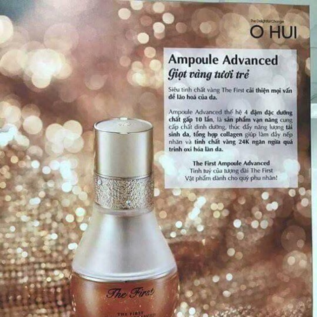 Chao tinh chất vàng the first 20ml