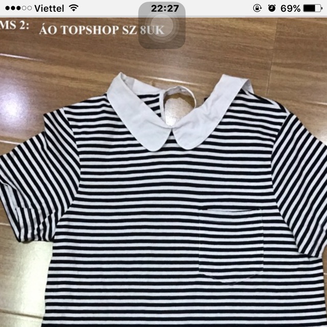 Áo Topshop size 8uk