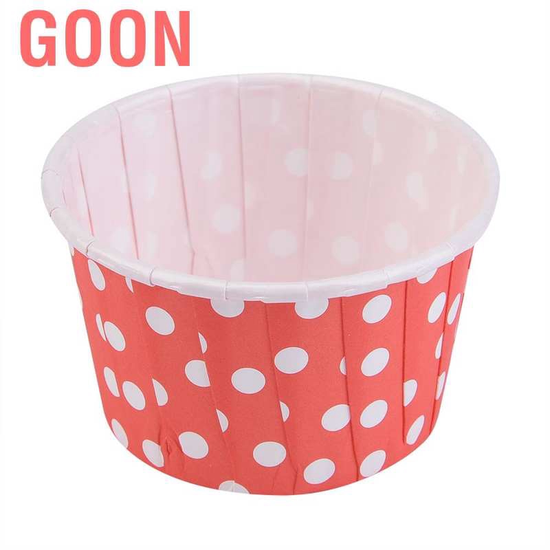 Set 100 Cốc Giấy Làm Bánh Cupcake Tiện Lợi