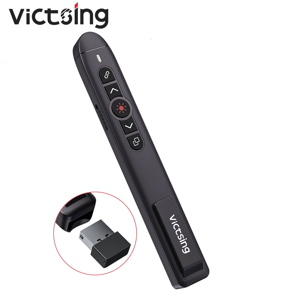 Bộ Điều Khiển Từ Xa Victsing Pc276 2.4g Usb Cho Máy Chiếu Windows / Hyperlink / Volume