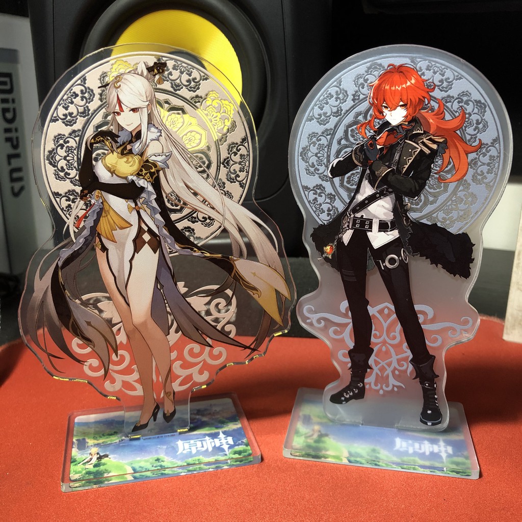 Mô Hình Standee Acrylic Nhân Vật Genshin Impact II