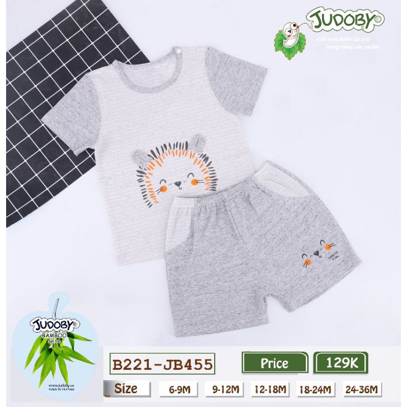 (9-36m)Bộ côc tay ,bộ phông cọc tay judoby vải bamboo sợi tre mát mềm mịn dành cho bé trai và bé gái