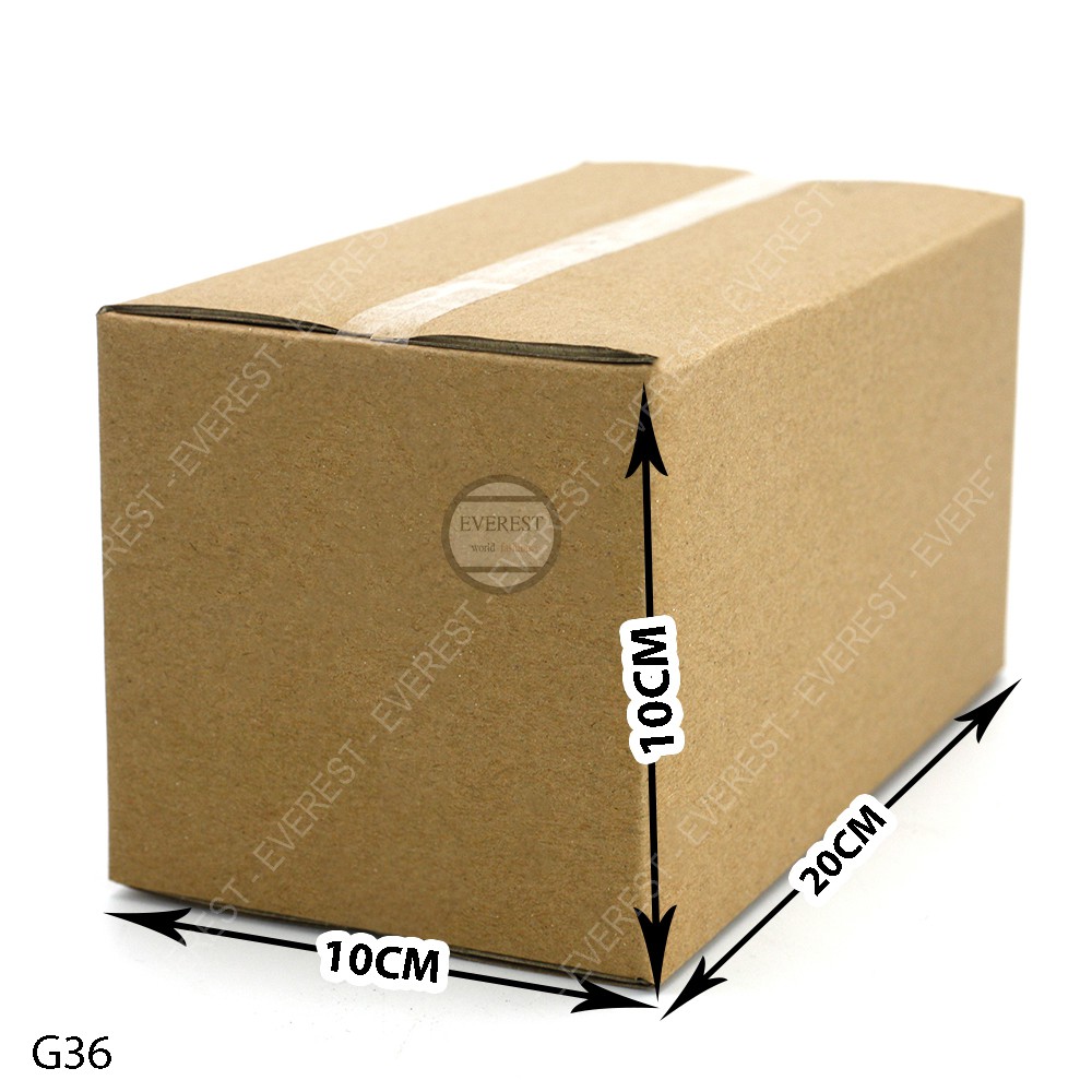 Combo 20 thùng G36 20x10x10 giấy carton gói hàng Everest