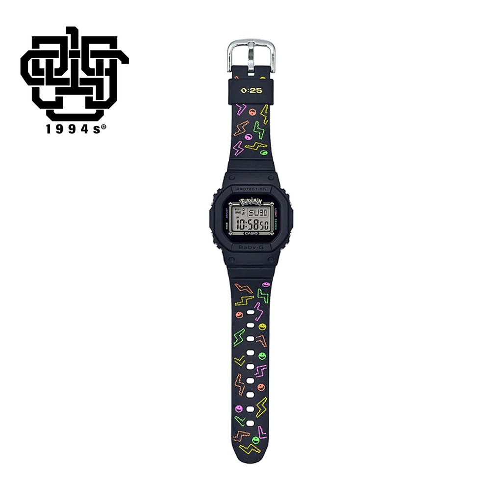 Đồng hồ nữ Casio Baby-G BGD-560 / BGD-560PKC-1 Pokémon, phiên bản giới hạn, đi kèm hộp Poké Ball, hàng chính hãng