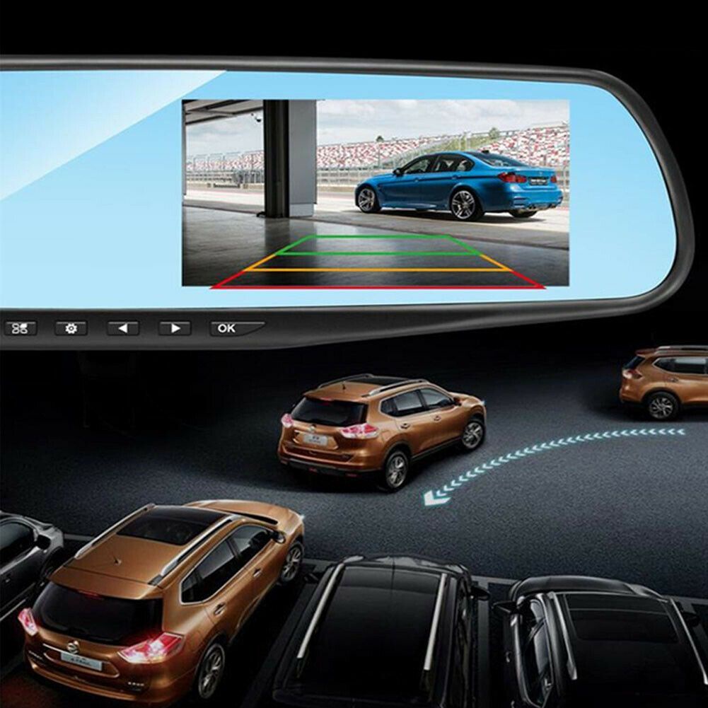 Gương Chiếu Hậu Suhu 4.3" DVR HD 1080P Cho Xe Hơi | BigBuy360 - bigbuy360.vn