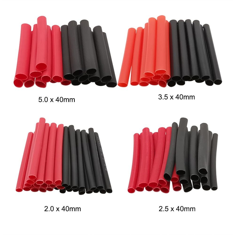 Bộ 127 Ống Gen Co Nhiệt Cách Điện 2mm 2.5mm 3.5mm 5mm 7mm 10mm 13mm Đủ SIZE
