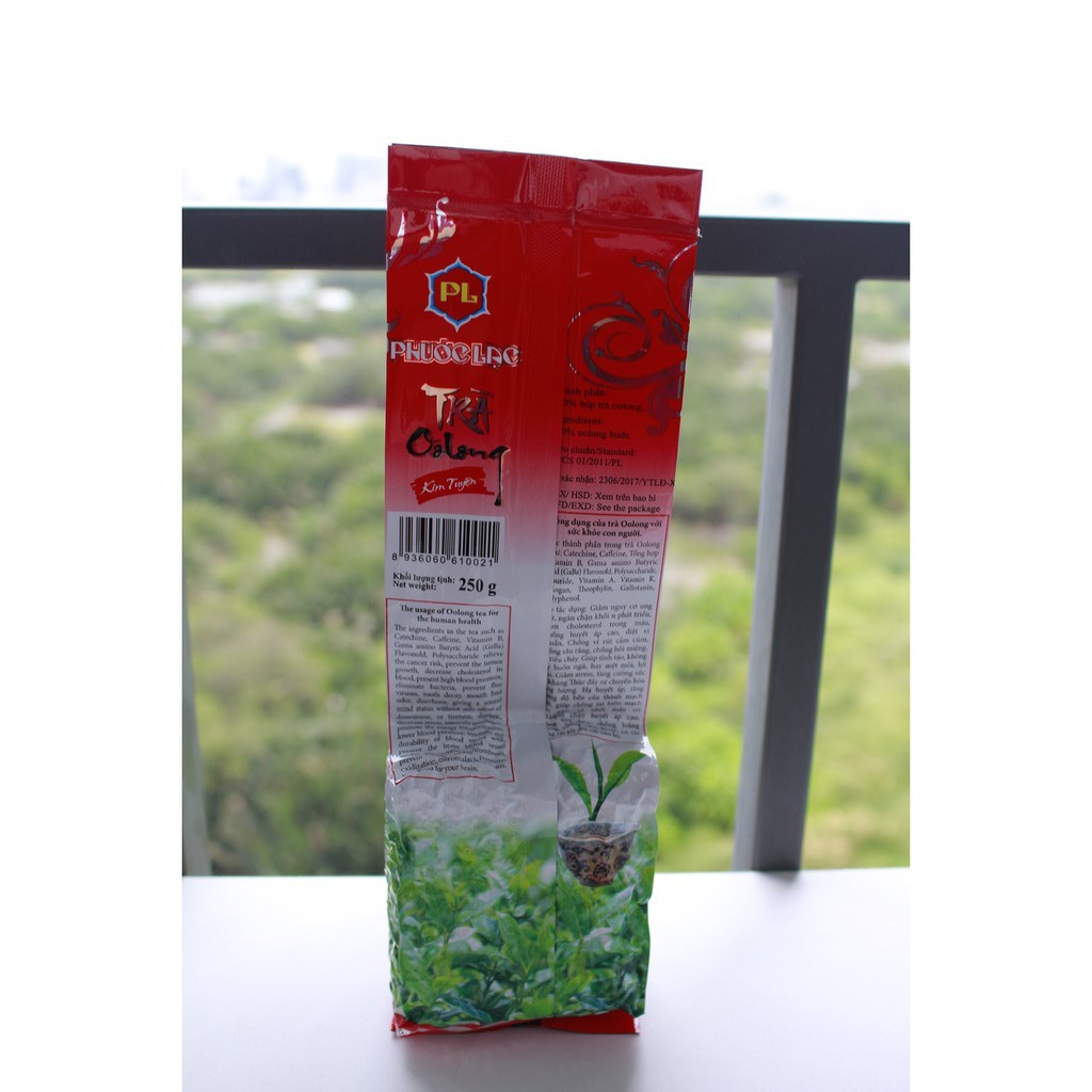 Trà ô long cao cấp (oolong) 100g Kim Tuyên Phước Lạc - Trà biếu thượng hạng