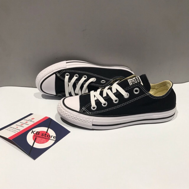 giầy Converse classic đen cổ thấp chính hãng