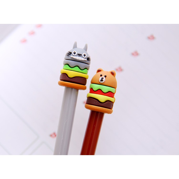 Sỉ 10 bút hình bánh hamburger  37k