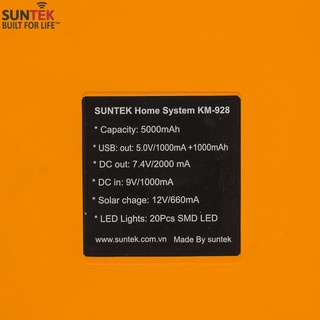 BỘ LƯU ĐIỆN SUNTEK KM-928