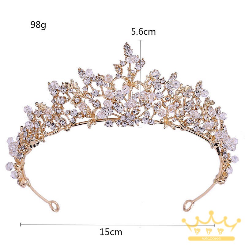 Vương miện cô dâu thiết kế sang trọng thanh lịch