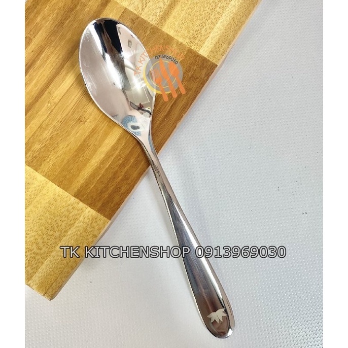 *số lượngcó hạn* THÌA INOX CÓ LOGO HOA SEN hàng mới 100%, thìa inox được làm từ inox 304 cao cấp, hàng vn chất lượng cao
