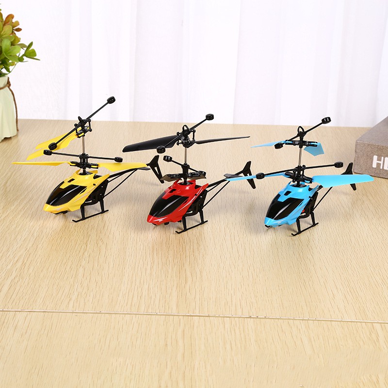 Đồ Chơi Máy Bay Trực Thăng Mini Điều Khiển Từ Xa Nhiều Màu Tùy Chọn Cho Trẻ Em flycam