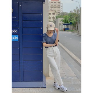 Áo thun trơn basic vải xước AP482 1994closet