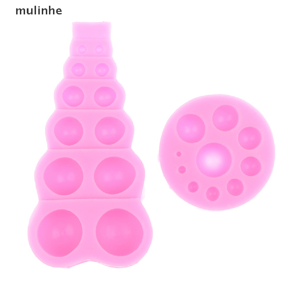 Khuôn Silicone Làm Bánh Hình Bán Cầu Độc Đáo