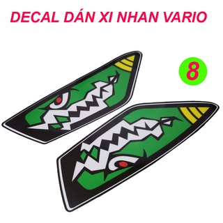 DECAL DÁN MẮT ĐEN PHA VARIO M5-M8
