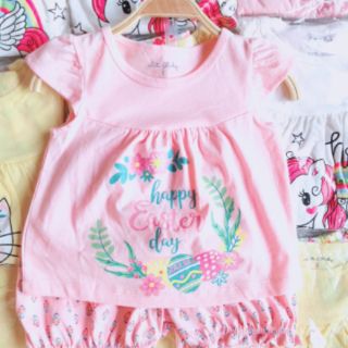 Combo 2 bộ xuất Hàn bé gái