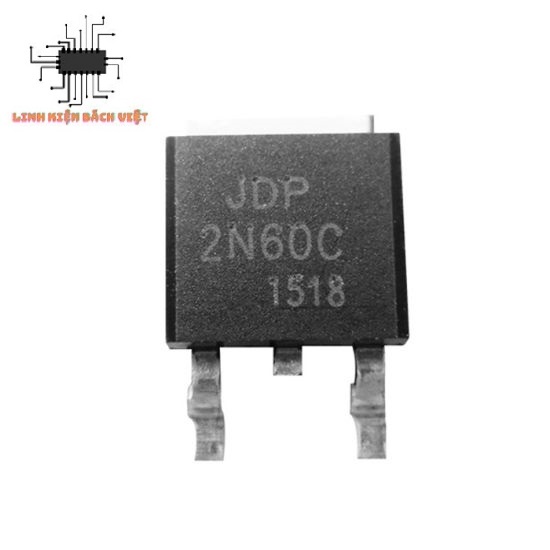 MOSFET FQD2N60C SMD chất lượng tốt