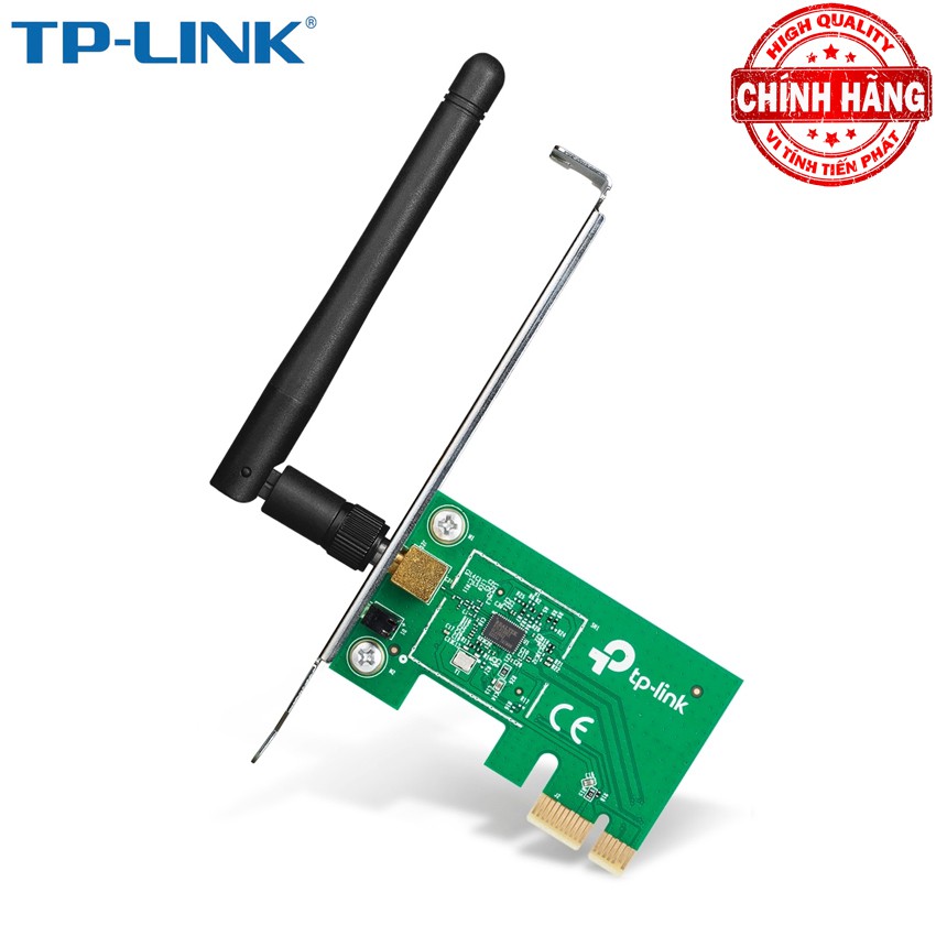 Card mạng thu WiFi TP-Link TL-WN781ND 1 angten Tốc Độ chuẩn N 150Mbps