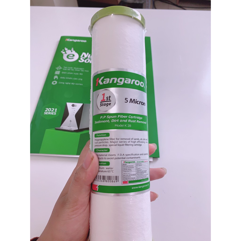 [CHÍNH HÃNG] Bộ lõi lọc thô 123 chính hãng Kangaroo | BigBuy360 - bigbuy360.vn