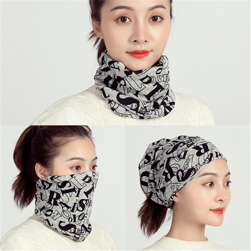 BSUNS Khẩu Trang Thể Thao Che Mặt Và Cổ Bằng Vải Cotton Giữ Ấm Chống Gió