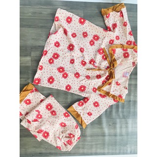 Đồ bộ tiểu thư hoa cúc