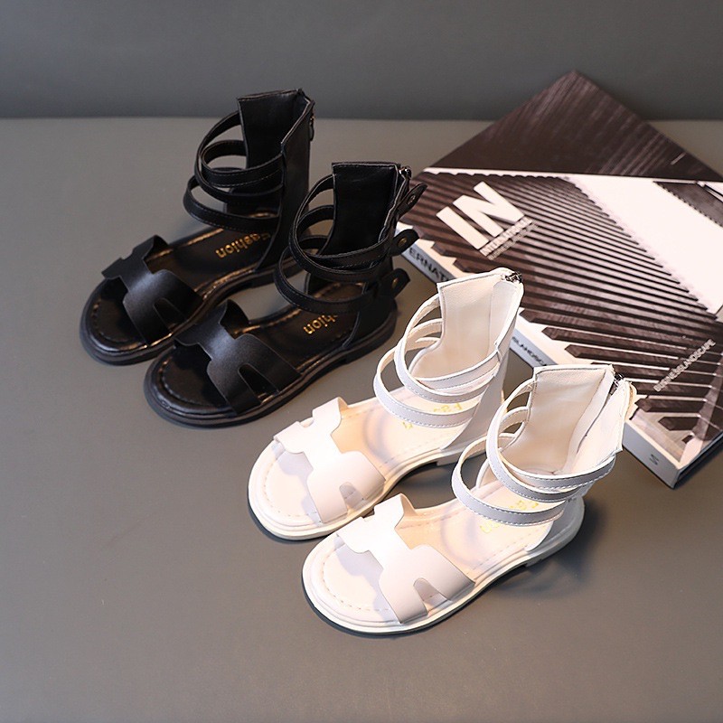 Sandal cổ cao 3 nút